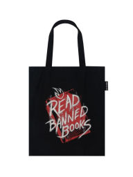 Title: Read Banned Books (Graffiti Art) Tote Bag, Author: Out of Print