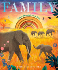 Title: Family: A Peek-Through Picture Book, Author: Britta Teckentrup