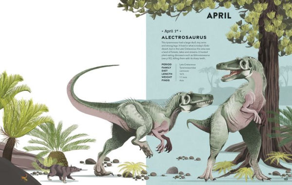 a Dinosaur Day: 365 Incredible Dinosaurs to Take You Through the Year