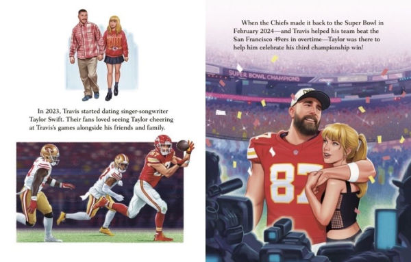 The Kelce Brothers: A Little Golden Book Biography