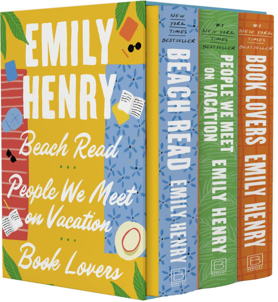 Emily Henry 3-Book Boxed Set: Beach Read, People We Meet on Vacation, and Book Lovers