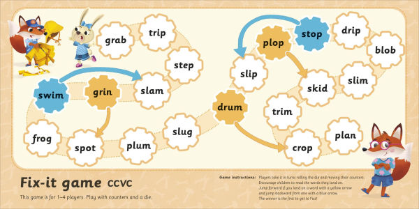 DK Super Phonics My First Decodable Stories Fix-It Foxes
