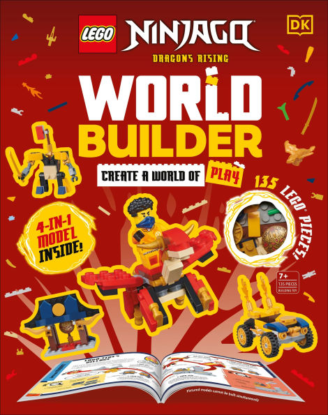LEGO Ninjago World Builder: Create a World of Play with 4-in-1 Model and 150+ Build Ideas!