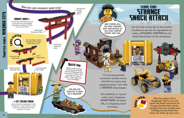 LEGO Ninjago World Builder: Create a World of Play with 4-in-1 Model and 150+ Build Ideas!