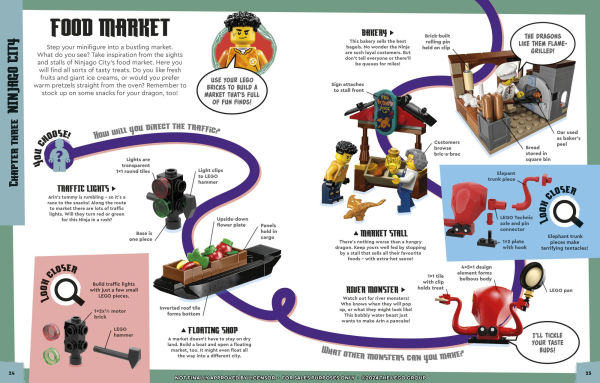 LEGO Ninjago World Builder: Create a World of Play with 4-in-1 Model and 150+ Build Ideas!