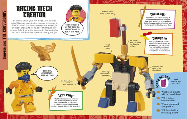 LEGO Ninjago World Builder: Create a World of Play with 4-in-1 Model and 150+ Build Ideas!
