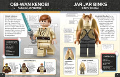 Alternative view 4 of LEGO Star Wars Character Encyclopedia Updated Edition: The Ultimate Guide to the Best 200 Minifigures from the LEGO Star Wars Galaxy; Comes with Exclusive Minifigure