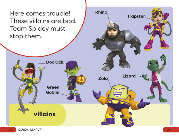 DK Super Readers Pre-Level Marvel Spidey and His Amazing Friends Go Team Spidey!