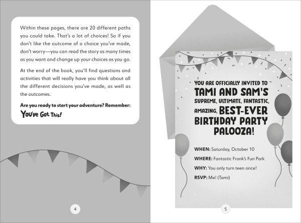 You've Got This! Birthday Party Palooza: Pick Your Own Adventure