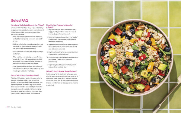 Life-Changing Salads: 100 Plant-Based Salads and Dressings Beyond Your Wildest Greens (HealthyGirl Kitchen)