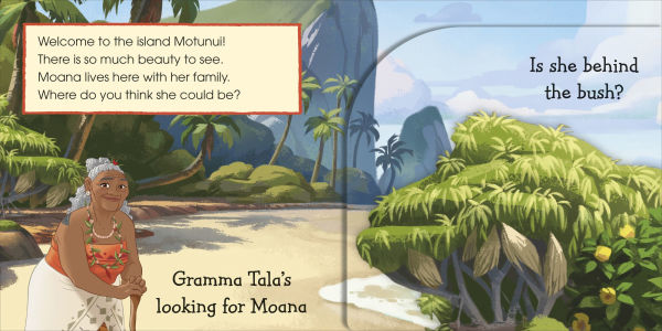 Pop-Up Peekaboo! Disney Moana