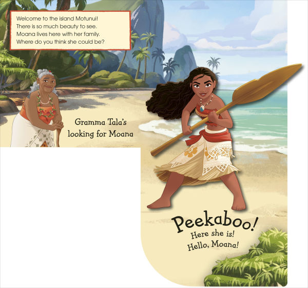 Pop-Up Peekaboo! Disney Moana