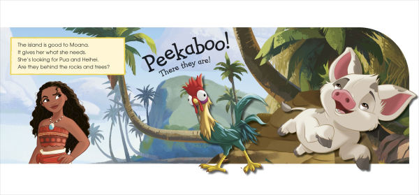Pop-Up Peekaboo! Disney Moana