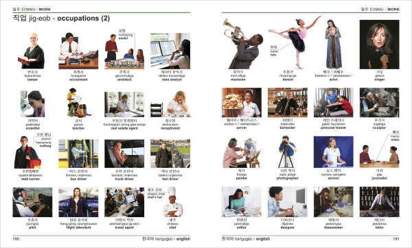 Korean - English Bilingual Visual Dictionary