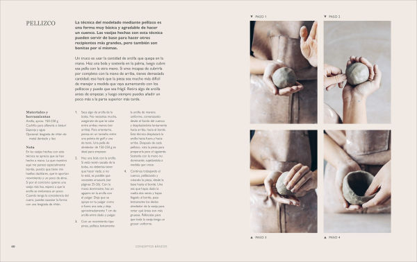 Hecho a mano: Guía práctica de cerámica artística contemporánea