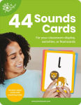 Alternative view 1 of Phonic Books Dandelion 44 Sounds Cards