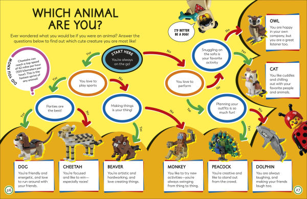 LEGO Ideas Activity Book Animals: Packed with LEGO Building and Sticker Activities and Fun Facts. With 500+ Stickers!