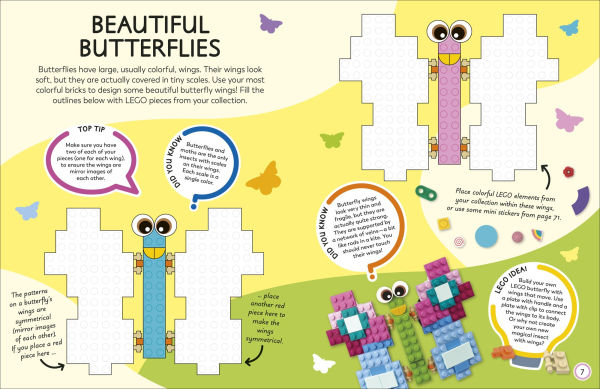 LEGO Ideas Activity Book Animals: Packed with LEGO Building and Sticker Activities and Fun Facts. With 500+ Stickers!