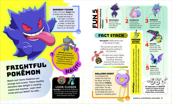 Pokemon Big Book of Facts