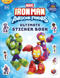 Title: Marvel Iron Man and his Awesome Friends Ultimate Sticker Book, Author: DK