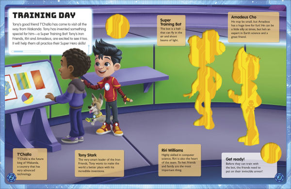 Marvel Iron Man and his Awesome Friends Ultimate Sticker Book