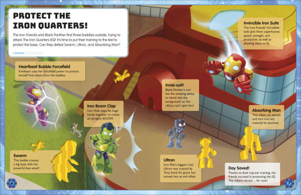 Marvel Iron Man and his Awesome Friends Ultimate Sticker Book