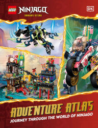 Title: LEGO Ninjago Dragons Rising Adventure Atlas: Journey Through the World of Ninjago (without minifigure), Author: DK
