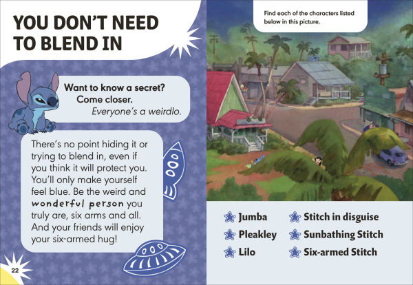 Disney Be More Stitch: Be More Positive, Happy, and Confident Every Day