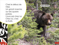 Alternative view 2 of DK Super Readers Pre-level French Translation A Bear's Tale - Une Histoire dâ?Tours