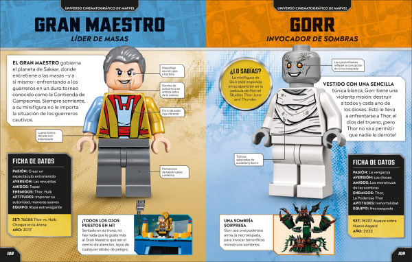 LEGO Marvel Enciclopedia de personajes (Character Encyclopedia): Con una minifigura exclusiva de LEGO Marvel
