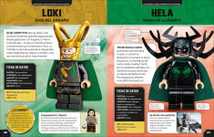 Alternative view 6 of LEGO Marvel Enciclopedia de personajes (Character Encyclopedia): Con una minifigura exclusiva de LEGO Marvel