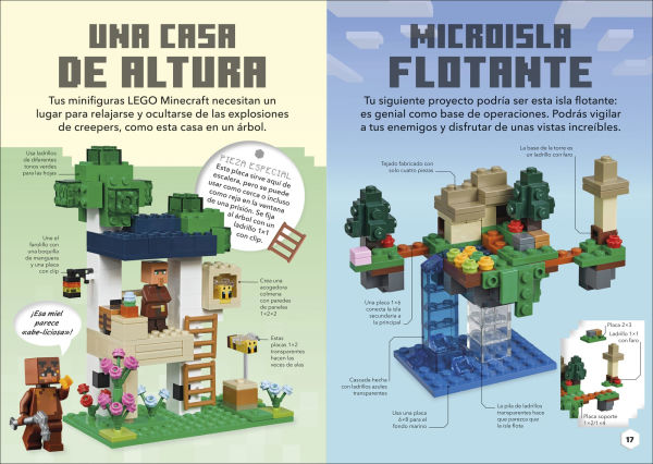 LEGO Minecraft Ideas para construir: Incluye un modelo LEGO Exclusivo