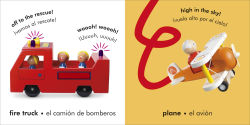 Alternative view 3 of Bilingual Baby Touch and Feel Things That Go / Los transportes
