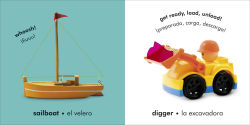 Alternative view 4 of Bilingual Baby Touch and Feel Things That Go / Los transportes