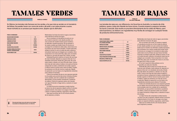 Comida mexicana: Aperitivos, tacos, tortas, tamales y postres