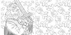 Alternative view 6 of A Minecraft Movie Official Coloring Book