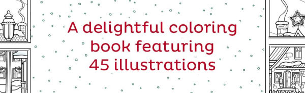 Debbie Macomber's Best Christmas Ever: An Adult Coloring Book