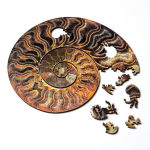 Alternative view 1 of Ammonite Wooden Jigsaw Puzzle (117 Pieces)