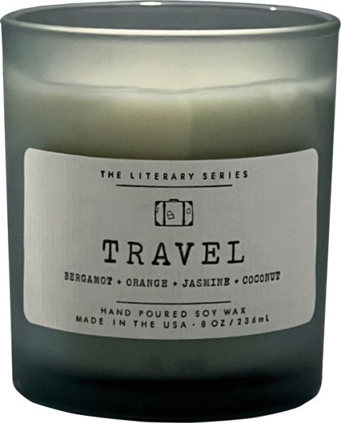 8 oz Literary Candle Travel - Seaside