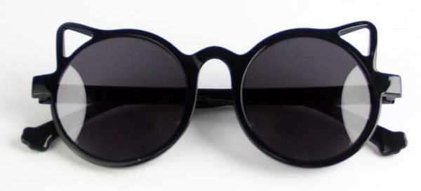 Black Cat Kids Glasses