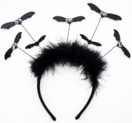 Title: Black Bat Headband