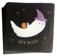 Title: Hey Boo Cocktail Napkin