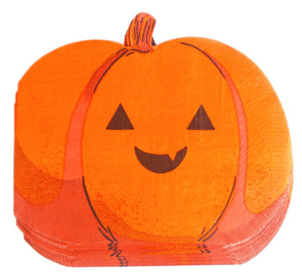 Die Cut Pumpkin Napkin