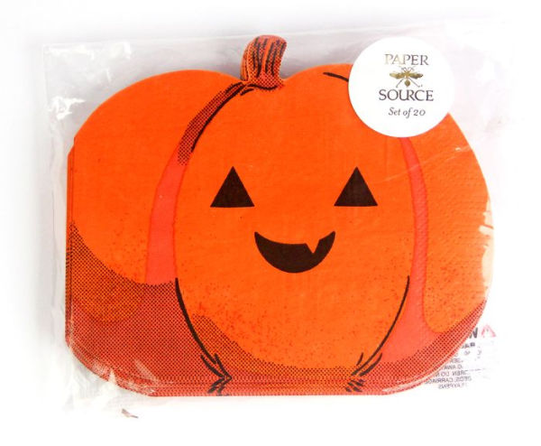 Die Cut Pumpkin Napkin