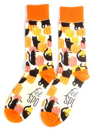 Title: Cat Pumpkin Socks