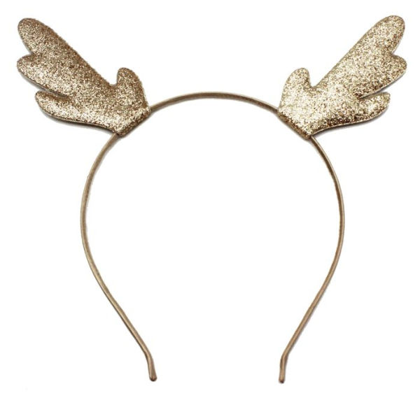 Gold Reindeer Headband