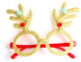 Alternative view 2 of Gold Reindeer Glasses