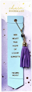 Title: PU Purple Tassel Bookmark Virginia Woolf