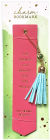 PU Teal Tassel Bookmark Wuthering Heights