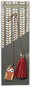 Title: Charm Tassel Bookmark with Owl Charm